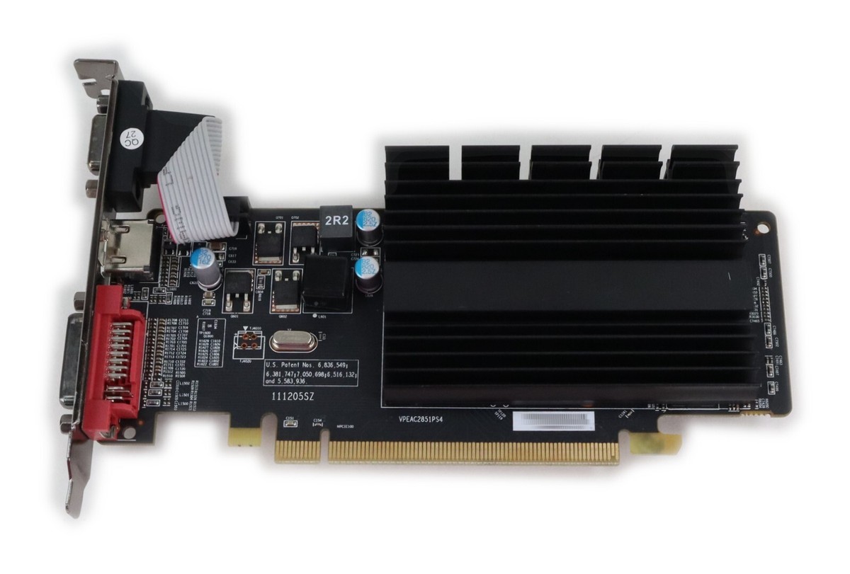 タレントカード RT-115224 AMD Radeon HD 5450 1GB 650MHz GDDR3 VGA DVI HDMI XFX HD-545X-ZQH2