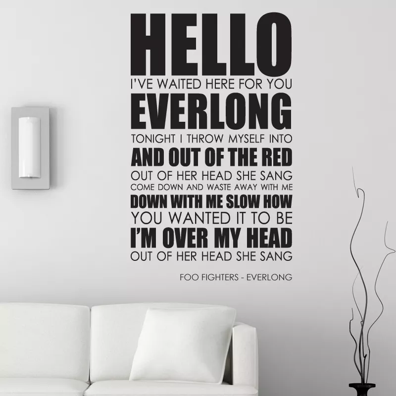 Foo Fighters – Everlong Lyrics