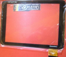 TOUCH SCREEN+VETRO ORIGINALE PER CLEMENTONI CLEMPAD XL 5.0 8" 13337 DISPLAY NERO