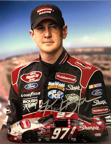 Kurt Busch Autographed Racing 8x10 Photo