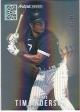 2022 Panini Capstone Base Artist Proof #84 Tim Anderson White Sox 07/49