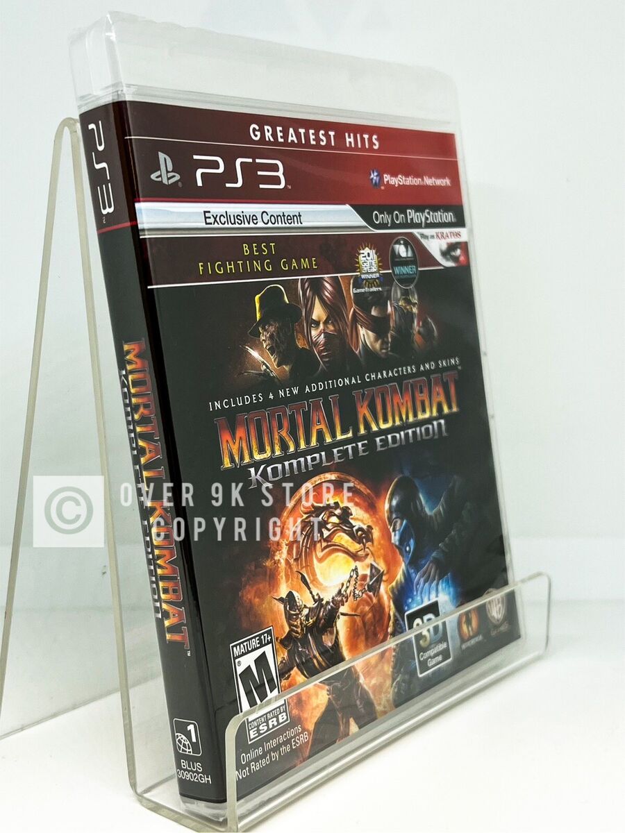 Mortal Kombat : Komplete Edition (Usado) - PS3 - Shock Games