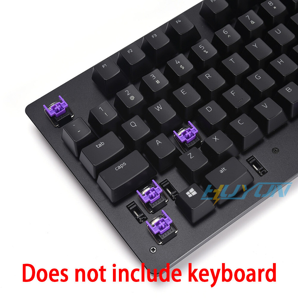 10pcs Purple Clicky Optical Switches Hot Swap Switch for Razer