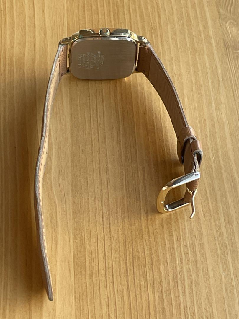 Seiko QZ 5P31-5270 Dial: Gold Working Men's Watch From Japan Seiko QZ 5P31-5270 Dial: Gold Working Men's Watch From Japan