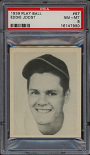 1939 Play Ball #67 Eddie Joost PSA 8