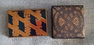 TWO VINTAGE COMPACTS