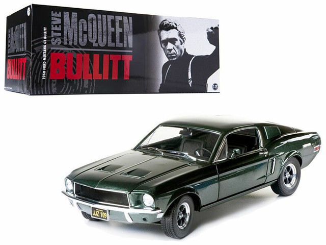 2001 mustang bullitt diecast model