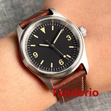 36mm Sapphire Glass Black Sterile Dial NH35A 20ATM Diver Automatic Men's Watch