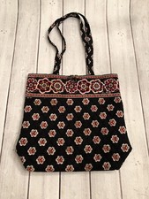 Vera Bradley Tote Bag in Pirouette Black