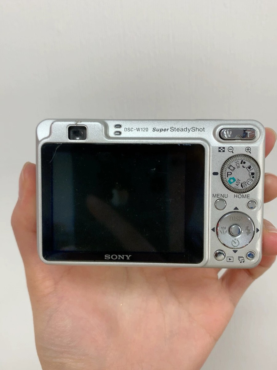 ソニーサイバーショットDSC-W120。 Sony Cyber-shot DSC-W120 Digital Camera (Blue) DSCW120/L B&H