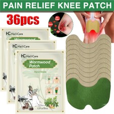 36PCS Knee Relief Patches Sticker Joint Pain Wormwood Ache Plaster Pad Health US