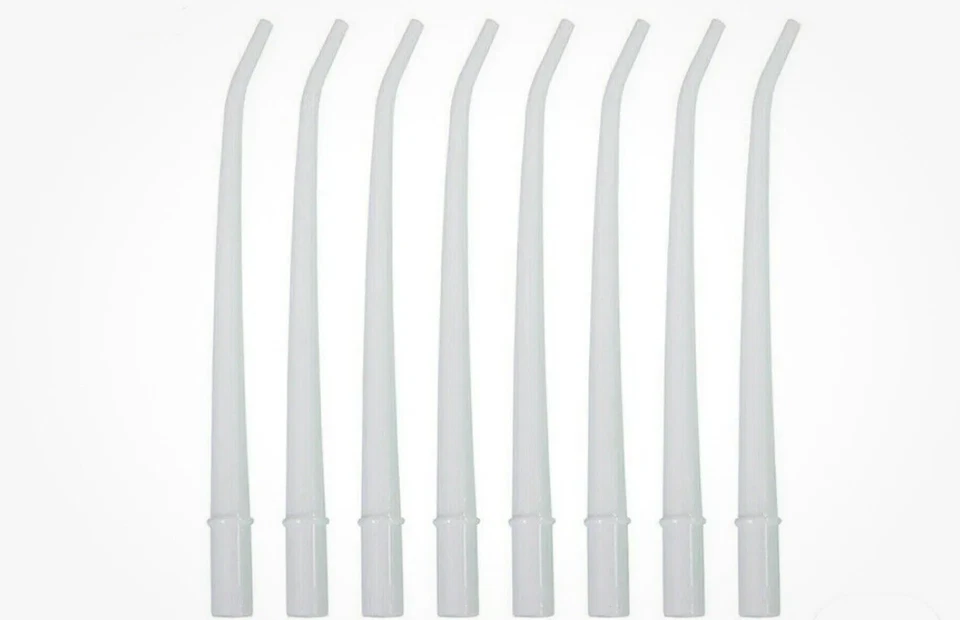 250 un. Puntas de aspirador quirúrgico desechables Punta de succión dental Aspirador 1/8" Foto 2 de 2