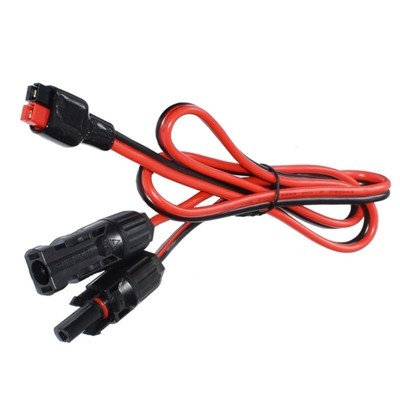 Flexible 10AWG Solar Panel Cable Connectors Set for Renewable Energys Systems