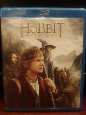 The Hobbit: An Unexpected Journey (Blu-ray/DVD, 2013, 3-Disc Set)
