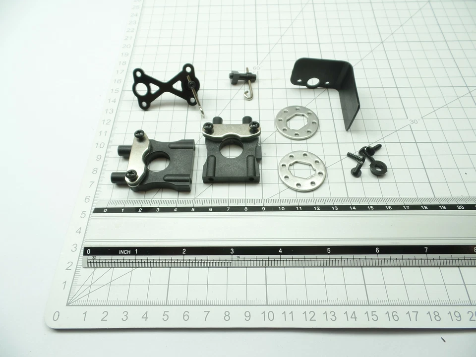 Kyosho Inferno IF133 Halterung Differenzial Mitte Bremsanlage Bremsscheiben KIS® - Bild 3 von 3