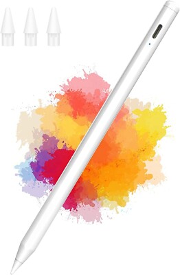 Stylus Pen for iPad with Palm Rejection, Tilt Sensitivity, Magnetic Design SP01