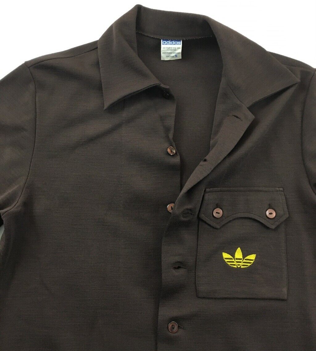 Adidas 1960s 1970s Georg Schwahn West Germany tracksuit top Adidas 1960s 1970s Georg Schwahn West Germany tracksuit top
