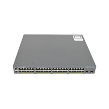 Cisco WS-C2960X-48LPD-L 48 Port 10/100/1000GbE 2x SFP+ Uplinks PoE+ LAN Switch