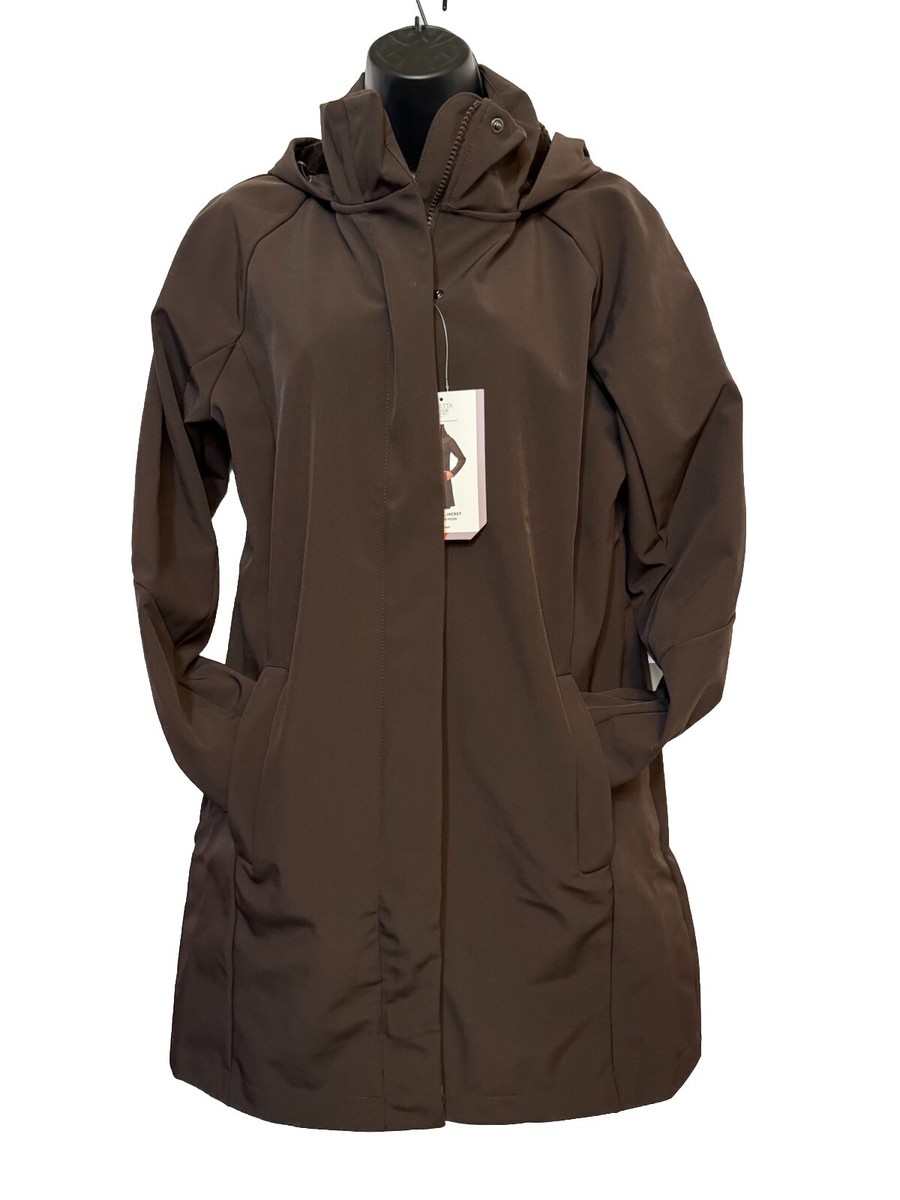 Mondetta Ladies Mondetta Soft Shell Jacket With Hood The Ondetta