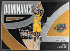 Lisa Leslie 2022 Panini Prizm WNBA Dominance #9 Basketball Card LA Sparks Insert