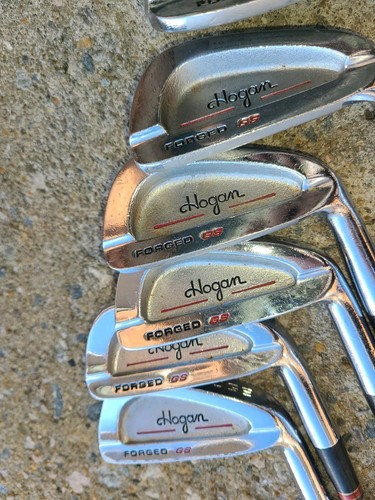 Ben Hogan Edge Iron Set RH Clubs 3,4,5,6,7,8,9 & E *Forged GS Apex 4 *EUC - Picture 2 of 18