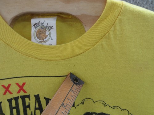 Vintage 90s WILD OATS Company Picnic Shirt PEE-WEE HERMAN Paul Reuben Large - Picture 4 of 20