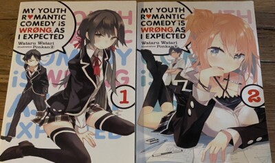 My Youth Romantic Comedy is Wrong As I Expected  Vol 1-2 Manga Anime Japan