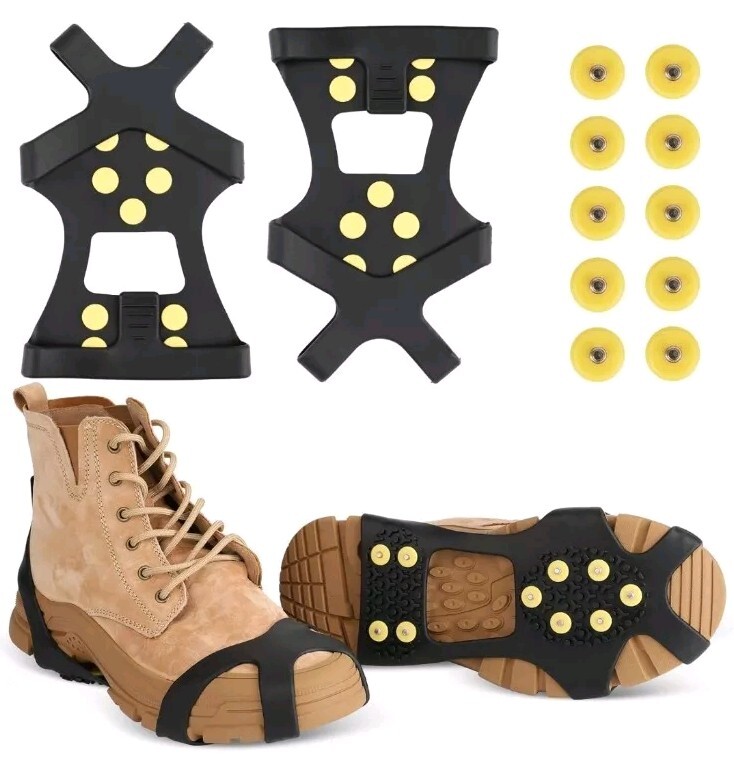Ice Gripper Anti Skid Shoes For Snow Ice Cleats For Boots Shoes