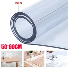 Desk Chair Mat Hard Wood Laminate Floor Protector PVC Plastic Home Office UK