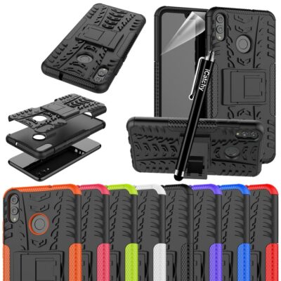 Für Huawei Honor 8A, 8X Handyhülle Robust Armor Stoßfest Cover