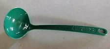 Vintage Ultratemp Green Soup Ladle Melamine Robinson Knife Co USA 2109 Oval USA