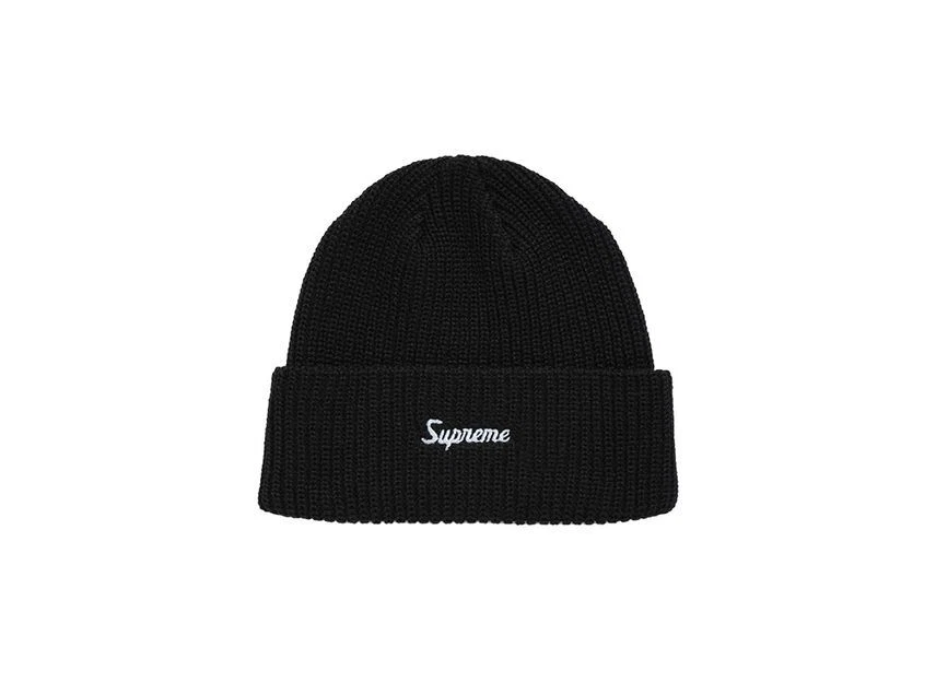Bonnet noir Supreme Loose Gauge (FW24)