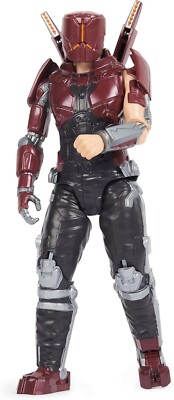 DC Comics, Carapax Action Figure, Red Suit, 12-inch, Detailed Sculpt, Poseable B