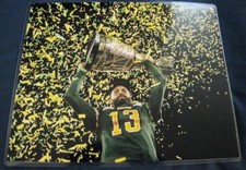 Mike Reilly Edmonton Eskimos Football CFL auto 11x14 photo 2016 Grey Cup w/COA