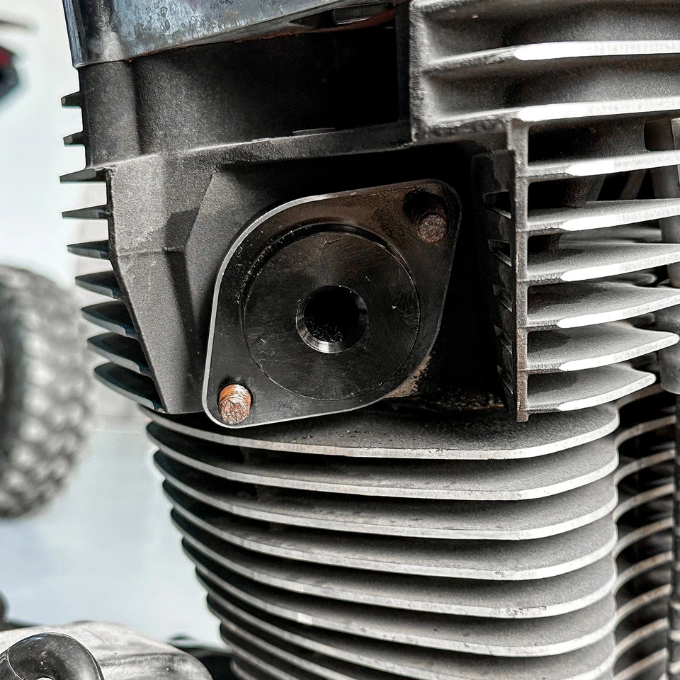 Herramienta de instalación de sello de junta de escape de aluminio para Harley Touring Dyna Sportster XL Foto 4 de 4