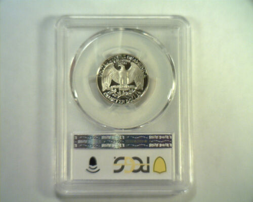 1987-S WASHINGTON QUARTER PCGS PR 70 DCAM DEEP CAMEO NICE TOP POP FINEST KNOWN - Bild 2 von 2
