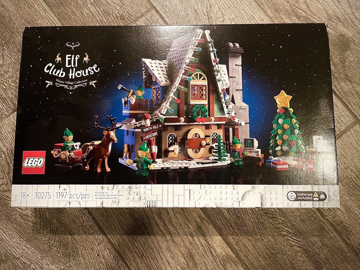 NEW SEALED LEGO Winter Village Collection: Elf Club House 10275