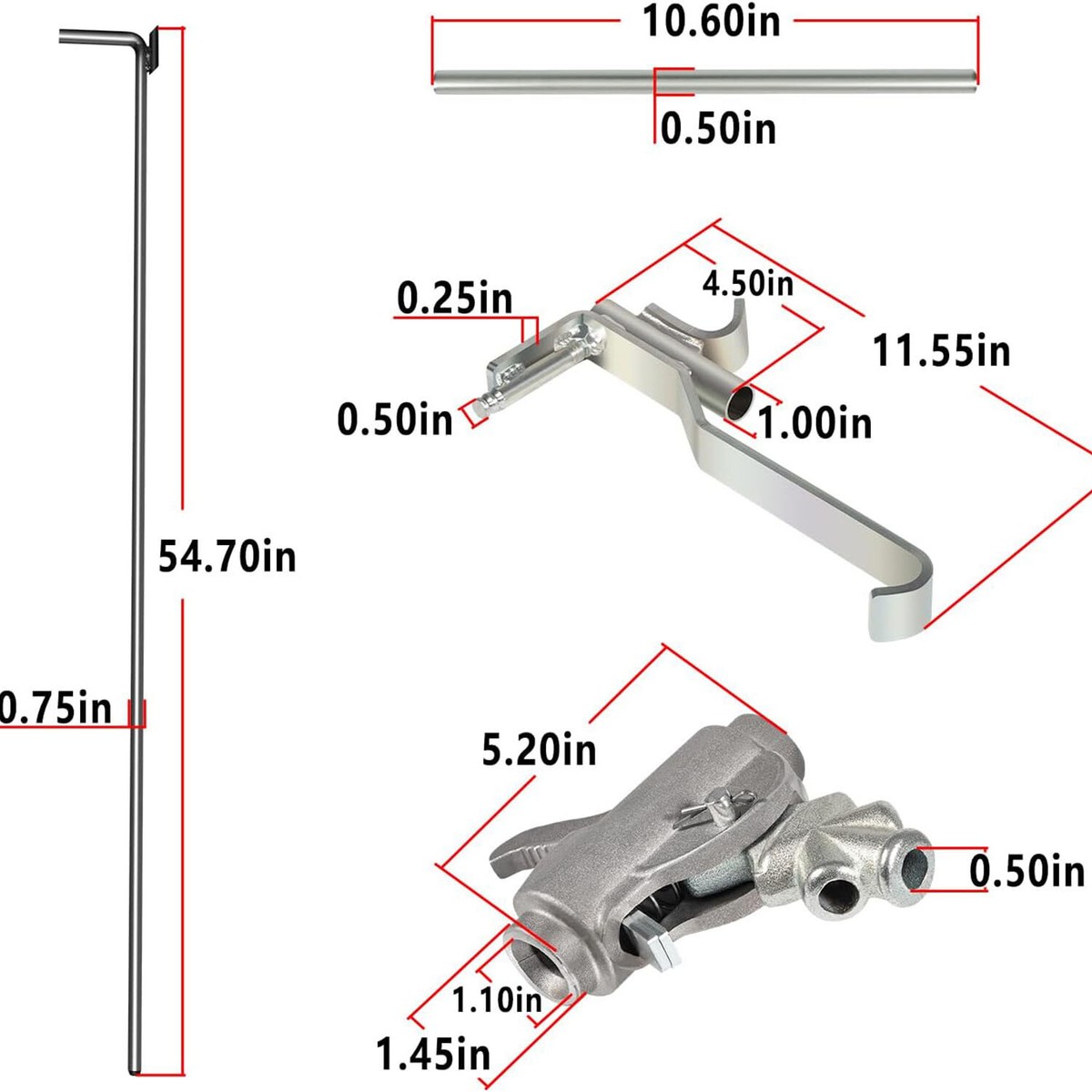 Monkey On A Stick Friction Body Jack 77043 - Alignment Repair Tool