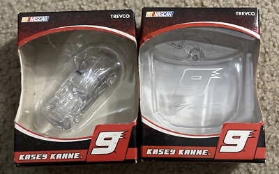 NASCAR Trevco Kasey Kahne #9 Collectible Clear Hood & Car Lot Of 2 Different