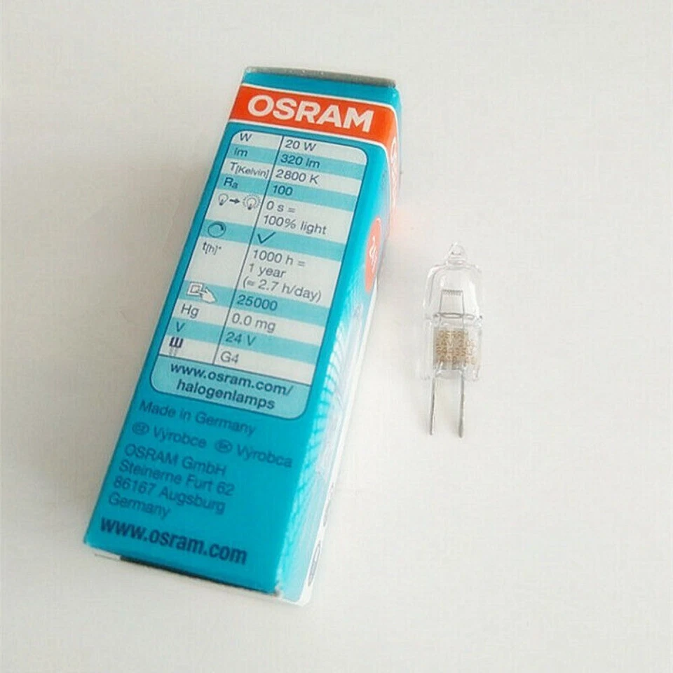 OSRAM 64435U Lamp 24V20W Shadowless Lamp Bulb Optical Instrument Light - Image 4 of 4