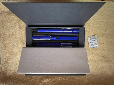 LAMY Set Safari Druckbleistift 0,5mm,Kugelschreiber,Füllfederhalter M Stärke NEU