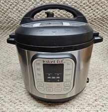 Instant Pot Duo 60 V3, 6 Quart, multi-use pressure cooker.