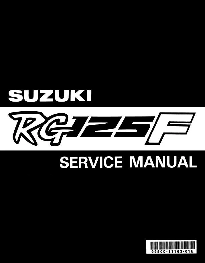 Suzuki  RG125F RG125 F RG 125 F  Service Repair Workshop Manual USB 1992-2000 - Image 2 of 4