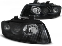 Scheinwerfer Paar Audi A4 B6 00-04 Design Schwarz