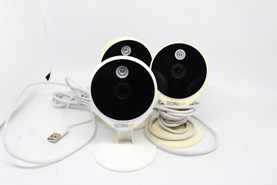 3x Technaxx 4580 IP-Cam HD Überwachungskamera App gesteuert Spar Set 25033