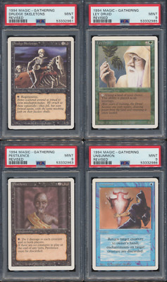 HUGE 16 Card Lot 1994 MTG Magic The Gathering Revised all PSA 9 MINT | eBay