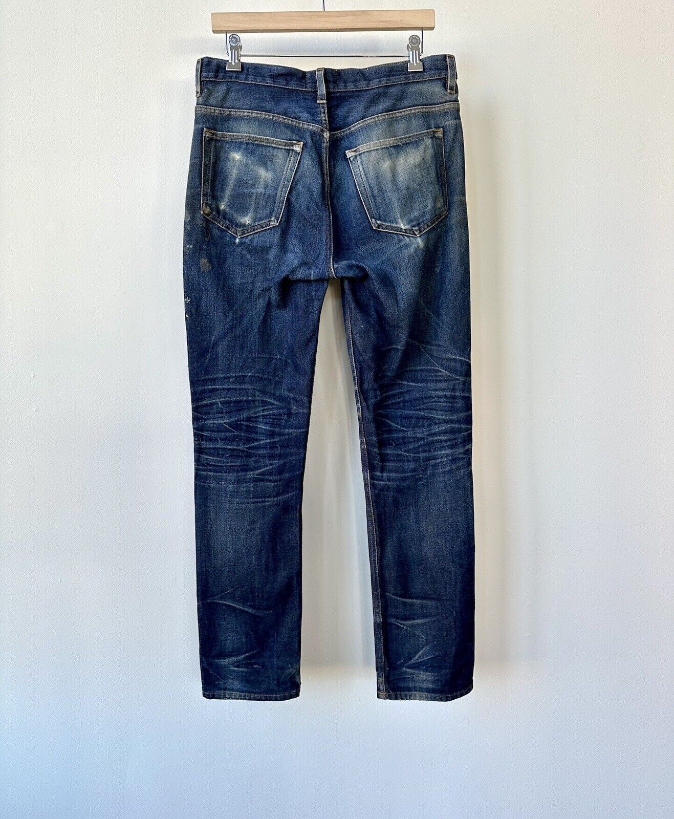 Acne Van Raw Denim Jeans | 31/32 | Button Fly | S… - image 5