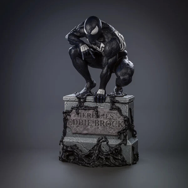 スパイダーマン3 Black suited Spiderman bust JAN073263 - SPIDER-MAN 3 BLACK SPIDER-MAN BUST - Previews World