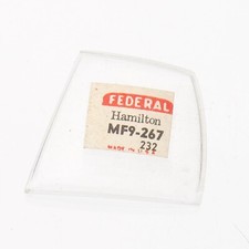 Hamilton MF9-267 Federal Glass Watch Crystal Vintage Made In USA (MFCrystal)