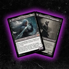 Sephiroth, Fabled SOLDIER - Custom Magic: The Gathering Card - High-Quality